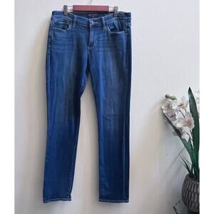 Lucky Brand Los Angeles Easy Rider Women's Jean Blue 6/28 Straight Leg Mid Rise